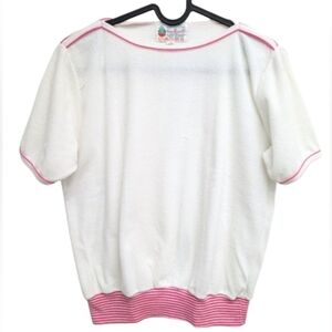 Gina Barcelli vintage terry cloth top size L